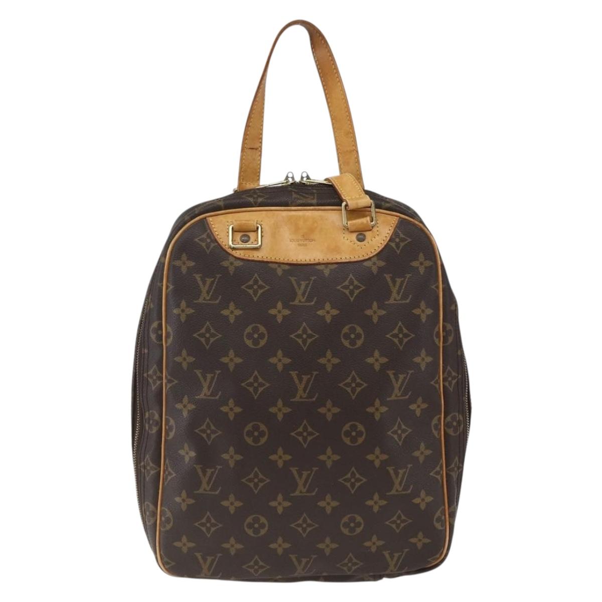 LOUIS VUITTON Monogram Excursion Hand Bag M41450 LV Auth 168470