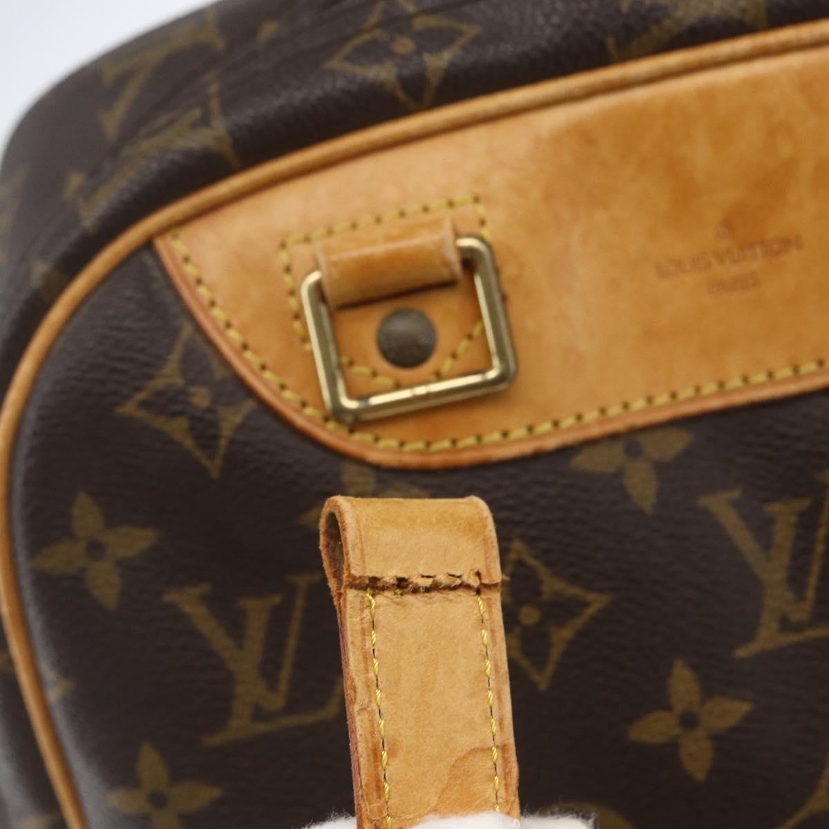 LOUIS VUITTON Monogram Excursion Hand Bag M41450 LV Auth 168470