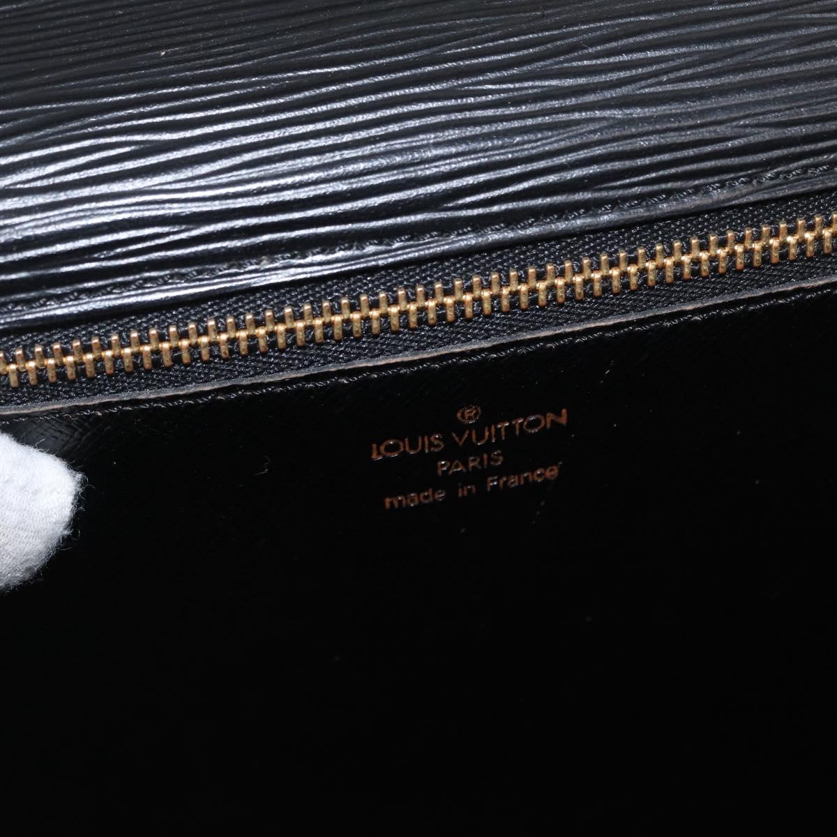 LOUIS VUITTON Epi Monceau 28 Hand Bag Black M52122 LV Auth 168500