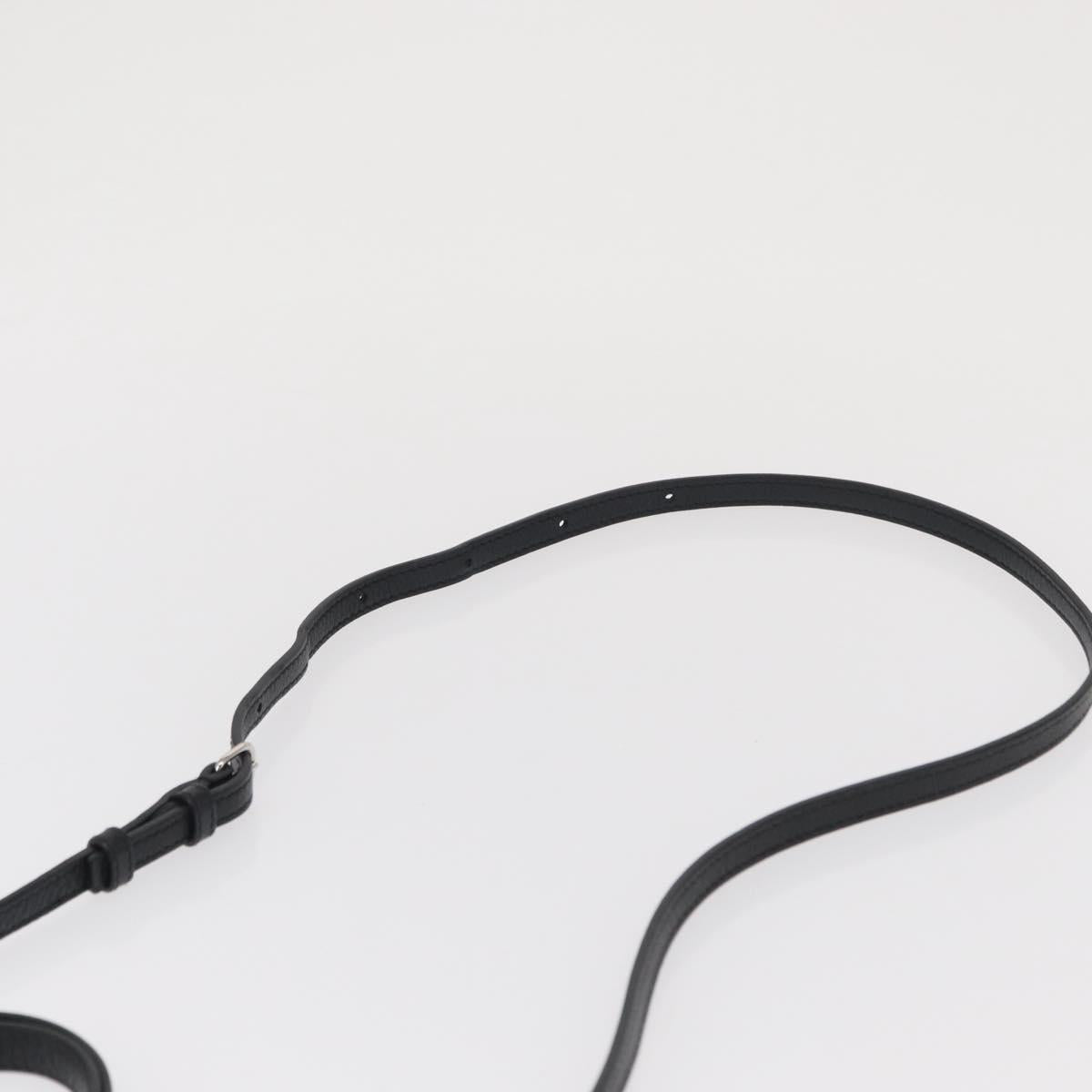 BALENCIAGA Every day Tote Bag Leather 2way Black Silver 551815 Auth 168501