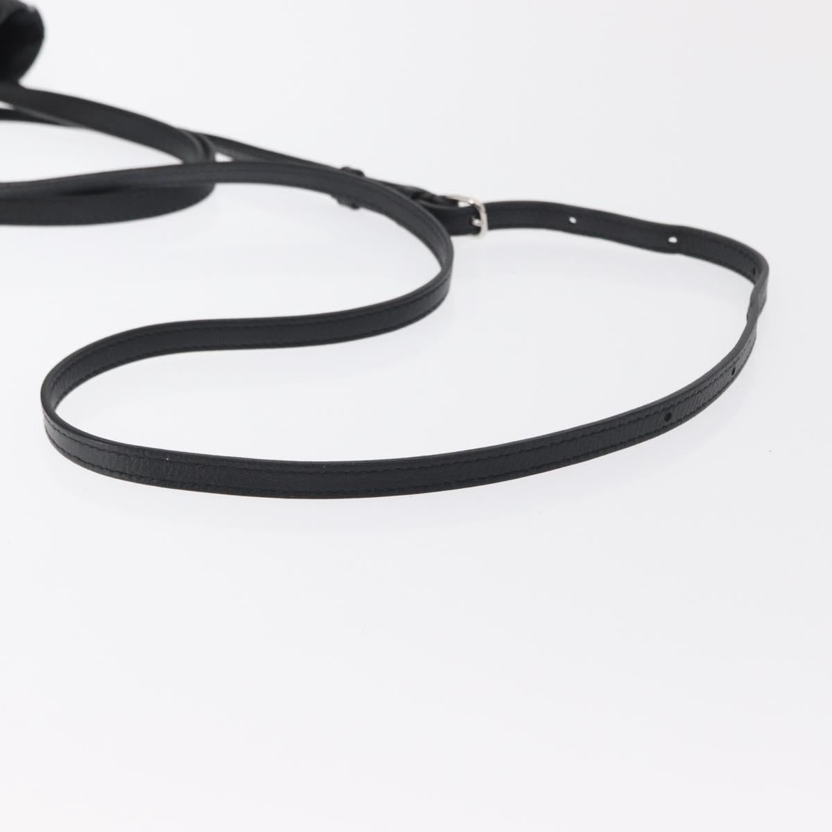 BALENCIAGA Every day Tote Bag Leather 2way Black Silver 551815 Auth 168501