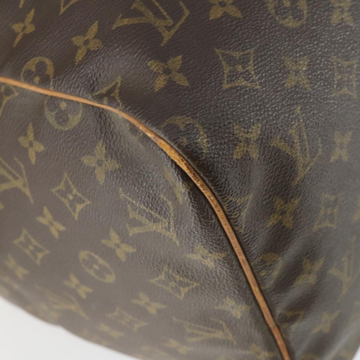 LOUIS VUITTON Monogram Sac Souple 55 Boston Bag M41622 LV Auth 168526