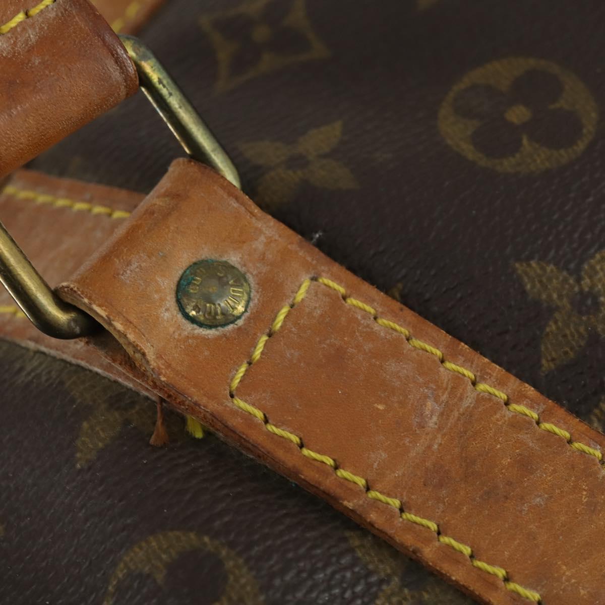 LOUIS VUITTON Monogram Sac Souple 55 Boston Bag M41622 LV Auth 168526