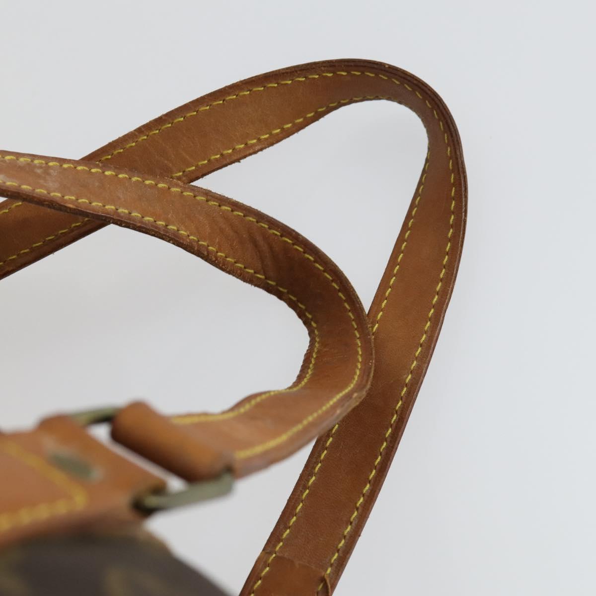 LOUIS VUITTON Monogram Sac Souple 55 Boston Bag M41622 LV Auth 168526