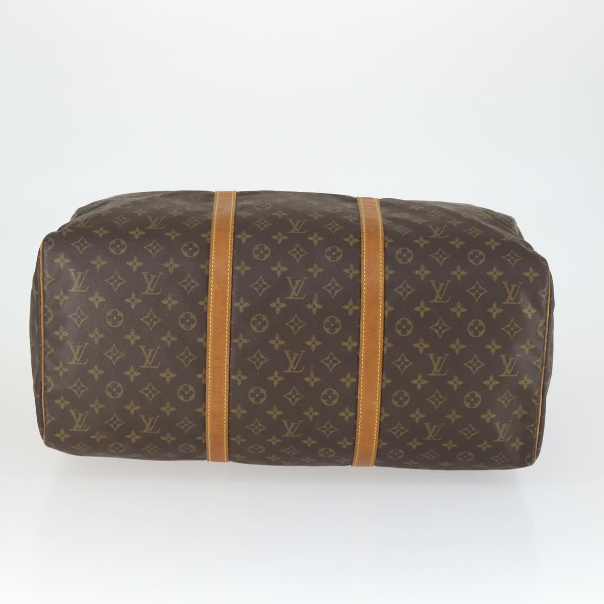 LOUIS VUITTON Monogram Sac Souple 55 Boston Bag M41622 LV Auth 168526