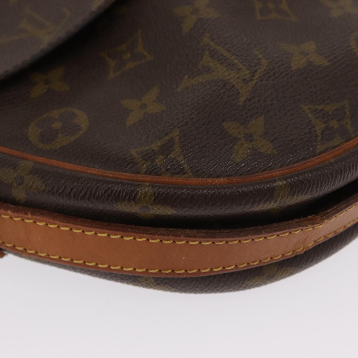 LOUIS VUITTON Monogram Jeune Fille GM Shoulder Bag M51225 LV Auth 168530