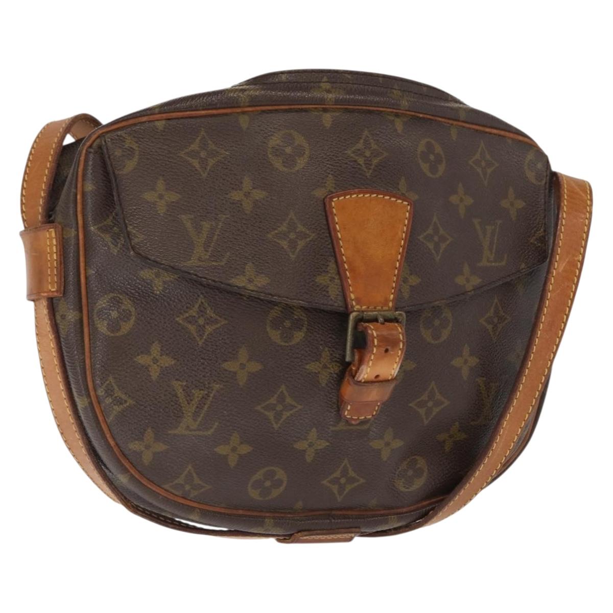 LOUIS VUITTON Monogram Jeune Fille GM Shoulder Bag M51225 LV Auth 168530