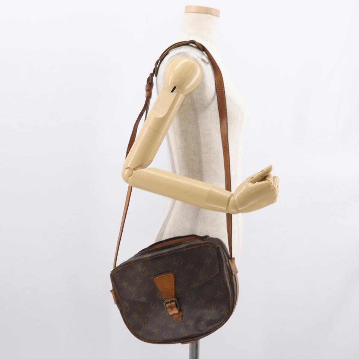 LOUIS VUITTON Monogram Jeune Fille GM Shoulder Bag M51225 LV Auth 168530