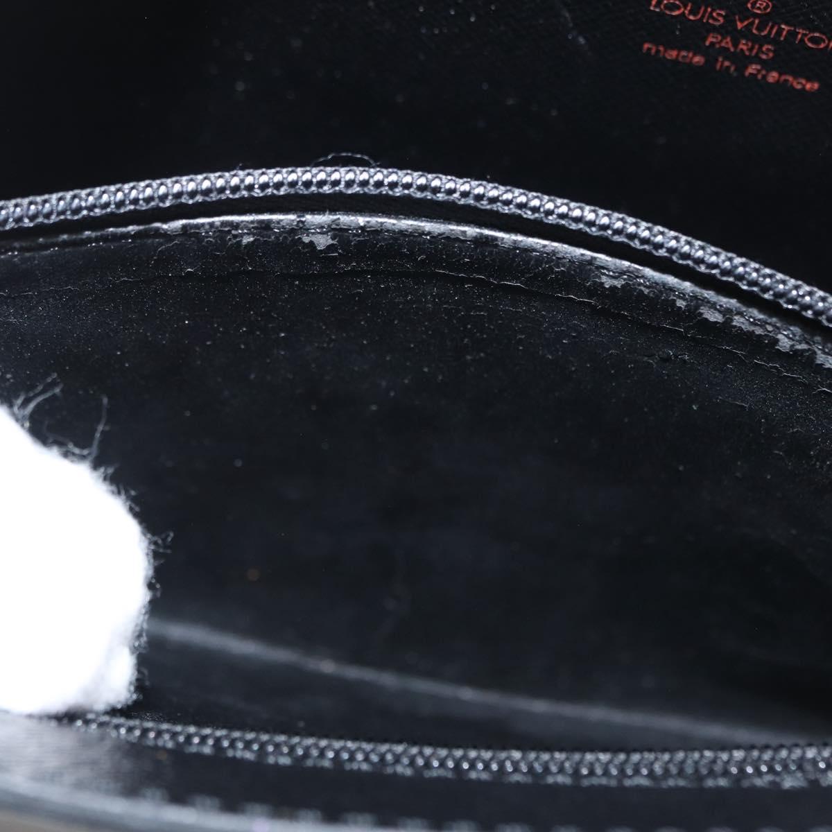 LOUIS VUITTON Epi Porte Documents Bandouliere Black M54462 LV Auth 168560