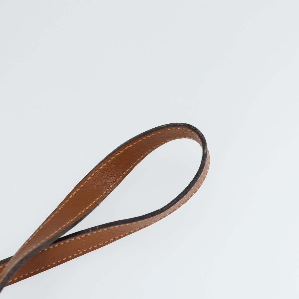 GUCCI Bamboo Hand Bag Leather 2way Brown Gold 000 122 0290 Auth 168572