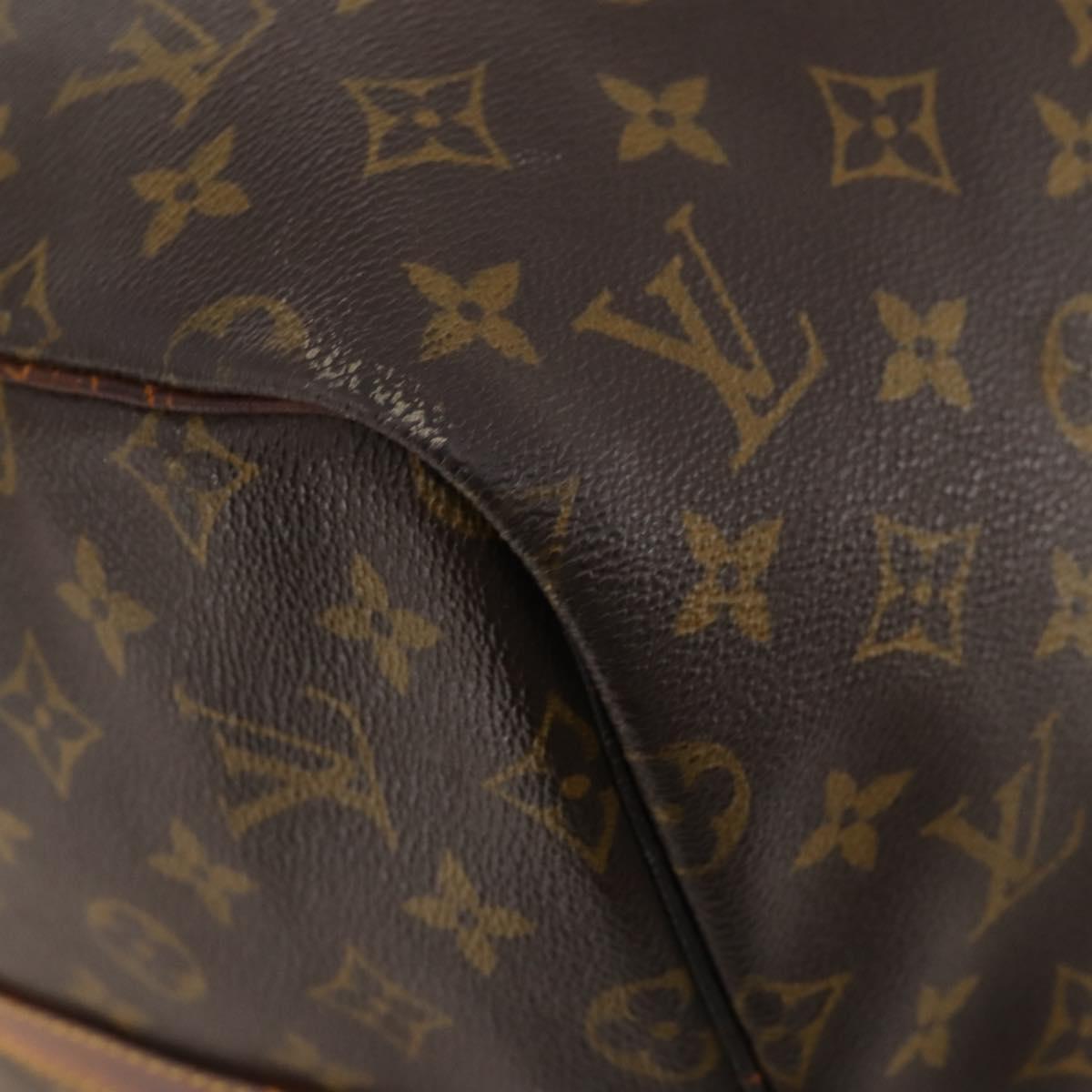 LOUIS VUITTON Monogram Keepall Bandouliere 55 Boston Bag M41414 LV Auth 168573