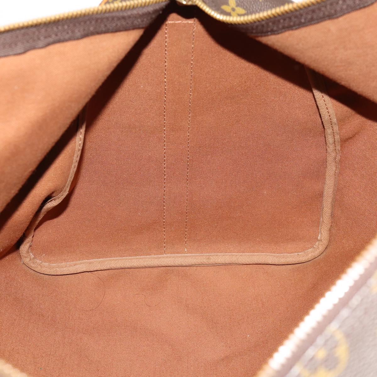 LOUIS VUITTON Monogram Keepall Bandouliere 55 Boston Bag M41414 LV Auth 168573
