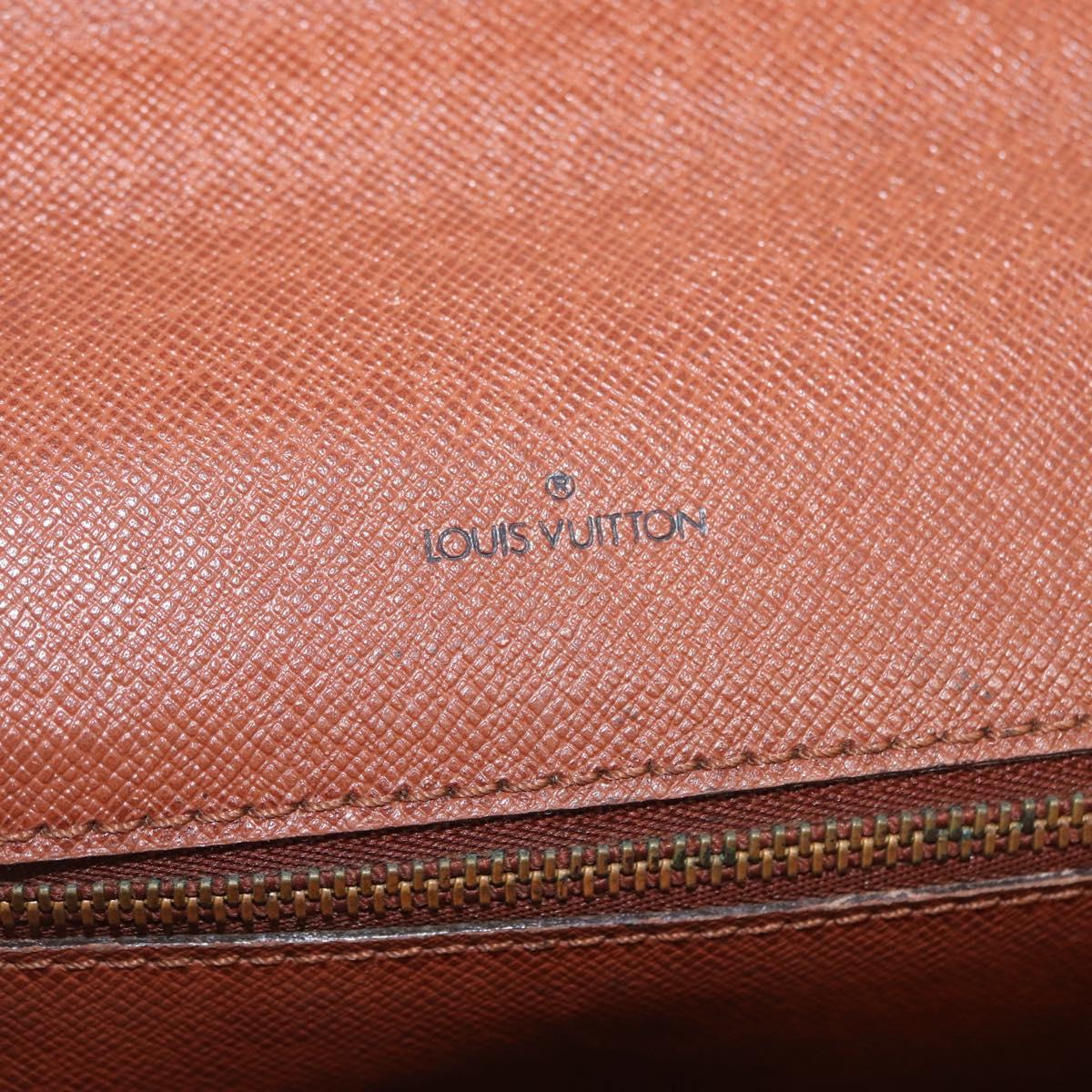 LOUIS VUITTON Monogram Porte Documents Bandouliere Bag M53338 LV Auth 168575