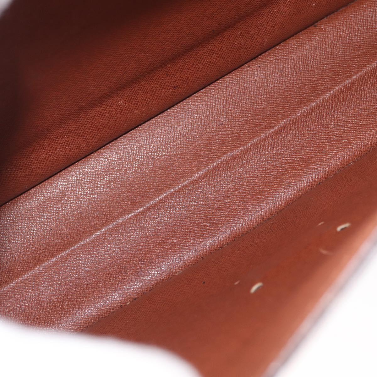 LOUIS VUITTON Monogram Porte Documents Bandouliere Bag M53338 LV Auth 168575