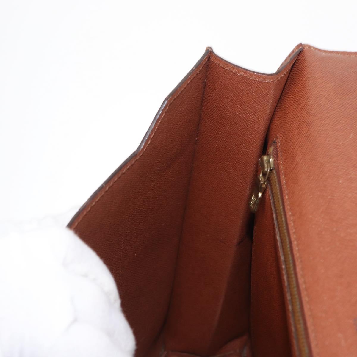 LOUIS VUITTON Monogram Porte Documents Bandouliere Bag M53338 LV Auth 168575