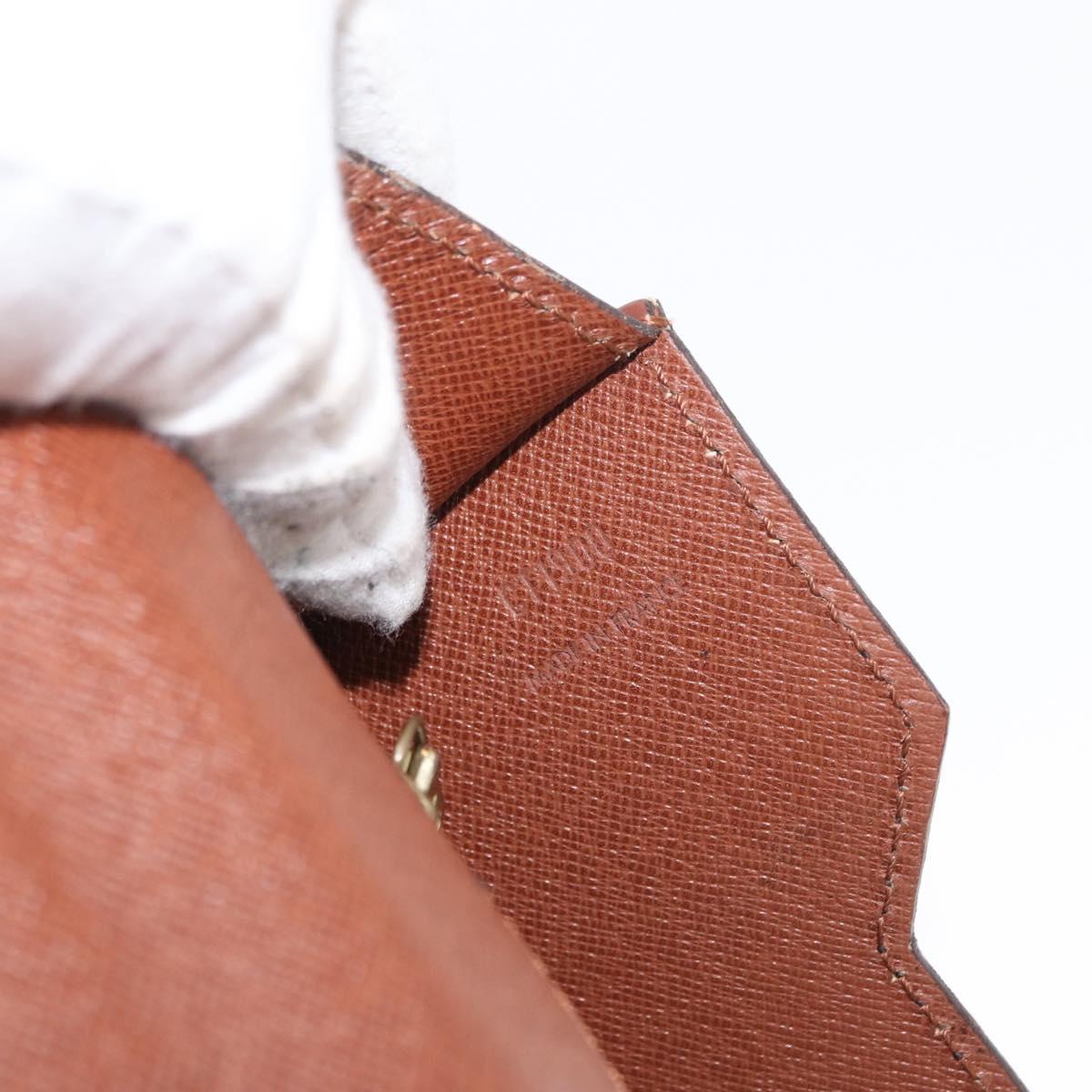 LOUIS VUITTON Monogram Porte Documents Bandouliere Bag M53338 LV Auth 168575