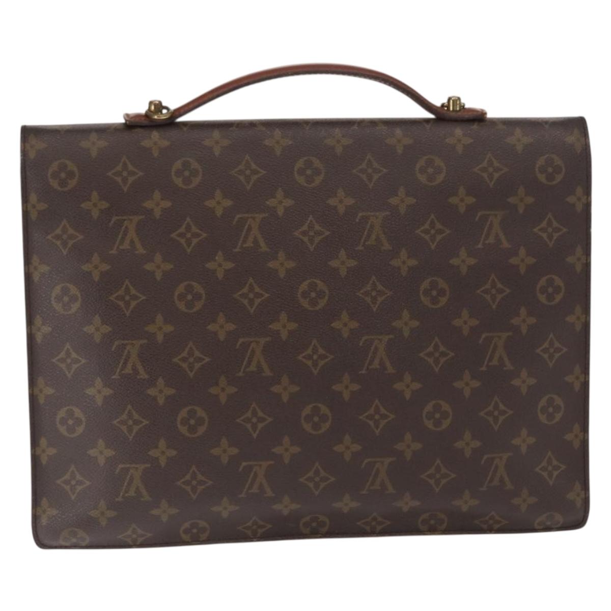 LOUIS VUITTON Monogram Porte Documents Bandouliere Bag M53338 LV Auth 168575