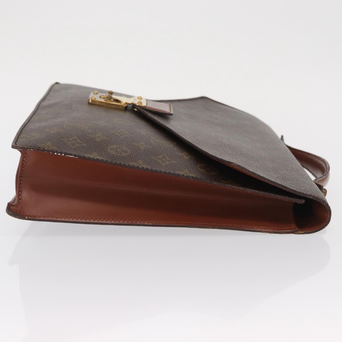 LOUIS VUITTON Monogram Porte Documents Bandouliere Bag M53338 LV Auth 168575