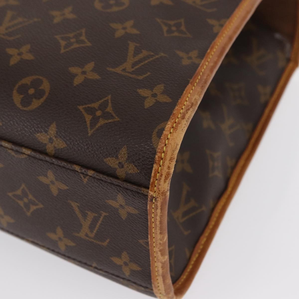 LOUIS VUITTON Monogram Beverly Hand Bag M51121 LV Auth 168576