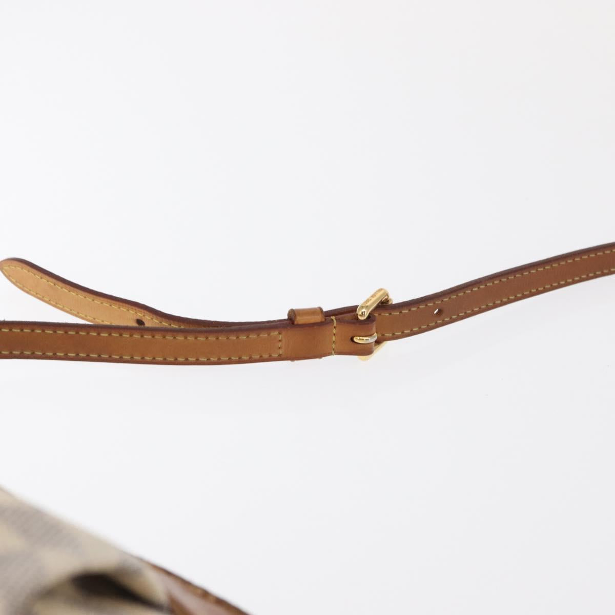 LOUIS VUITTON Damier Azur Siracusa PM Shoulder Bag N41113 LV Auth 168591