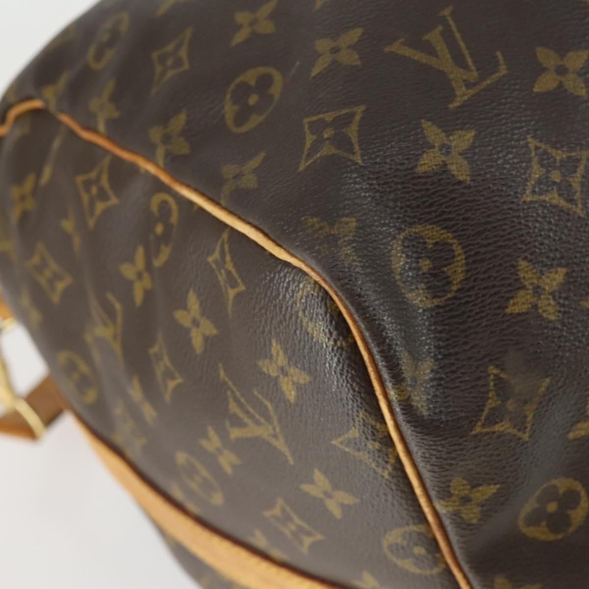 LOUIS VUITTON Monogram Keepall Bandouliere 60 Boston Bag M41412 LV Auth 168592