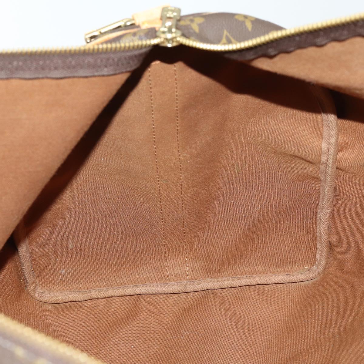 LOUIS VUITTON Monogram Keepall Bandouliere 60 Boston Bag M41412 LV Auth 168592