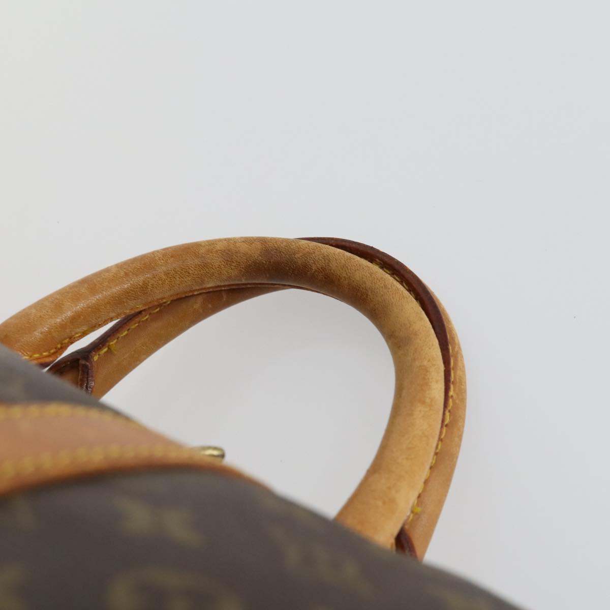 LOUIS VUITTON Monogram Keepall 55 Boston Bag M41424 LV Auth 168593