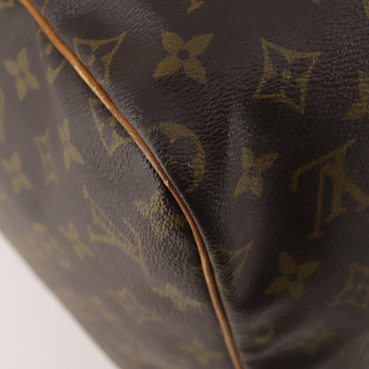 LOUIS VUITTON Monogram Sac Souple 55 Boston Bag M41622 LV Auth 168600