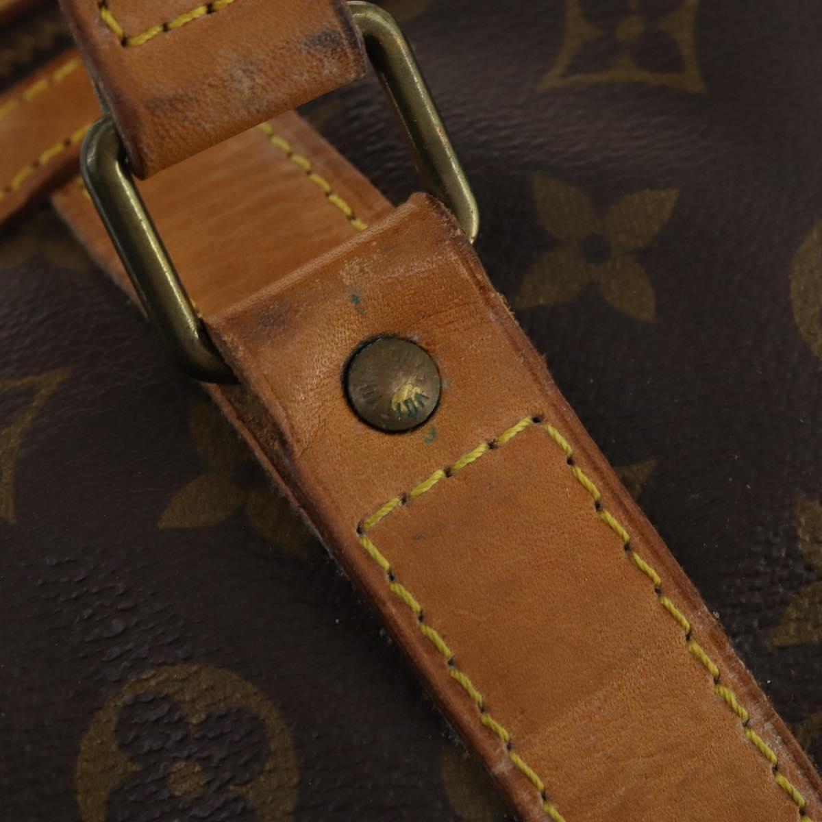 LOUIS VUITTON Monogram Sac Souple 55 Boston Bag M41622 LV Auth 168600