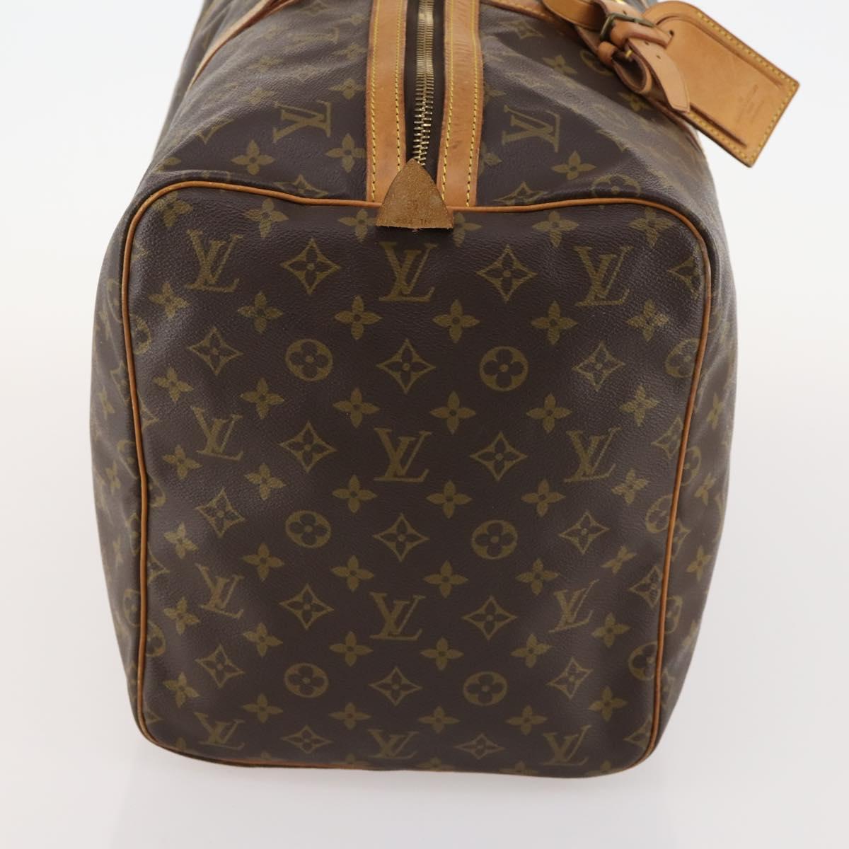 LOUIS VUITTON Monogram Sac Souple 55 Boston Bag M41622 LV Auth 168600
