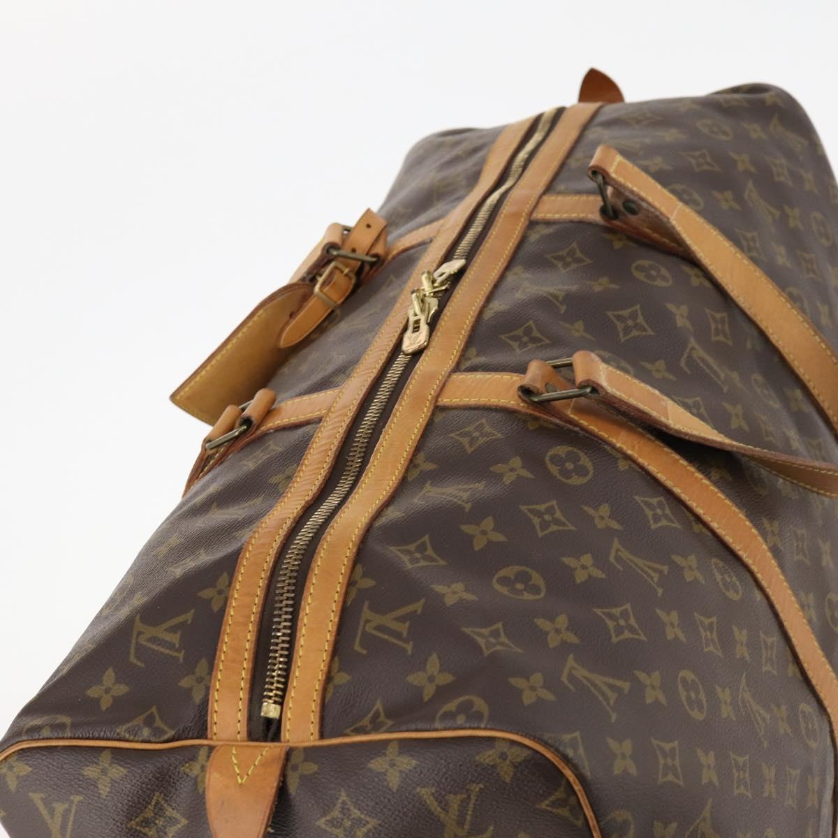 LOUIS VUITTON Monogram Sac Souple 55 Boston Bag M41622 LV Auth 168600
