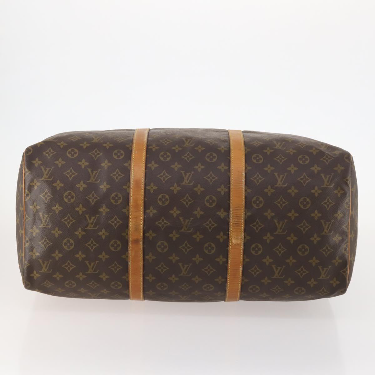 LOUIS VUITTON Monogram Sac Souple 55 Boston Bag M41622 LV Auth 168600