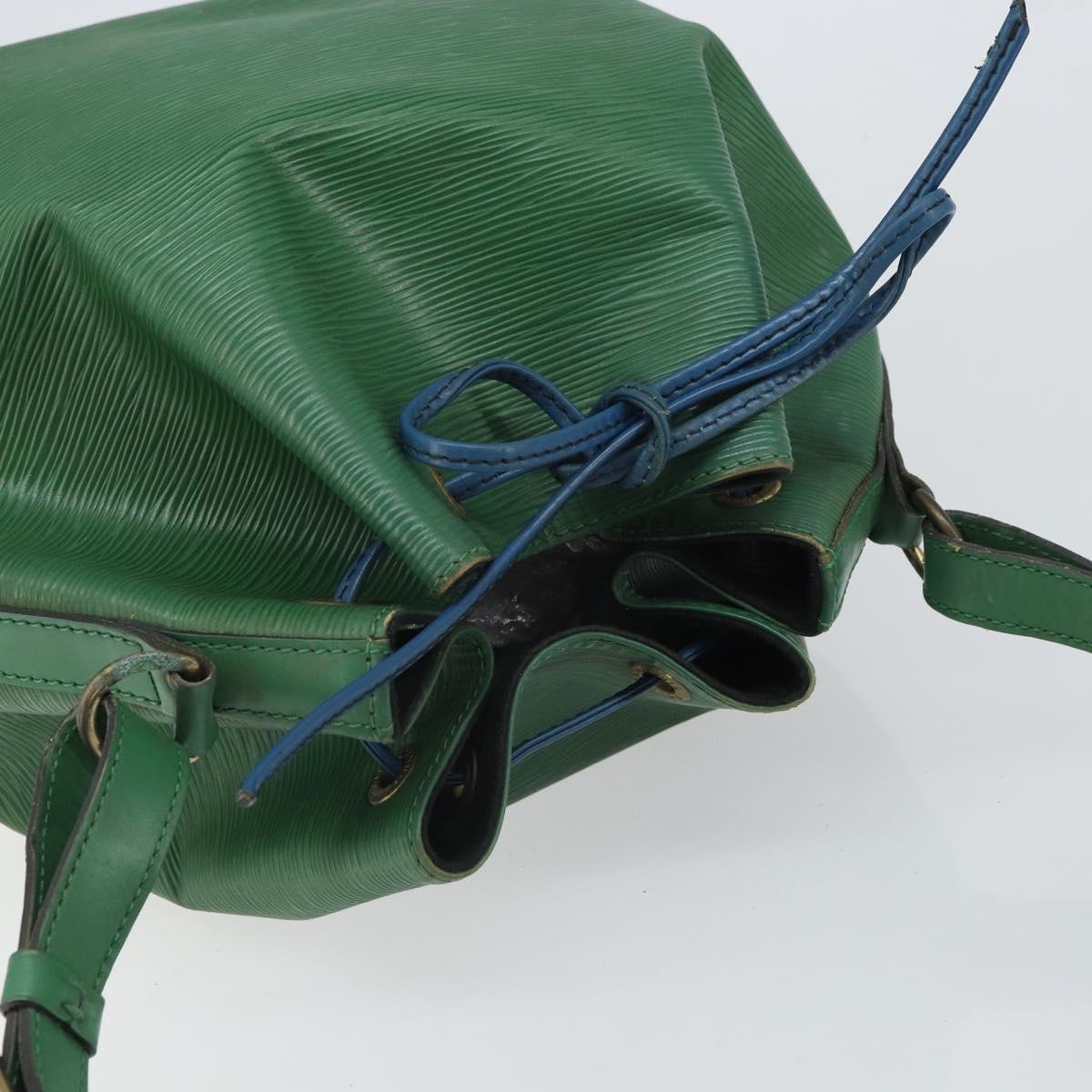 LOUIS VUITTON Epi Petit Noe Shoulder Bag Green M44104 LV Auth 168609
