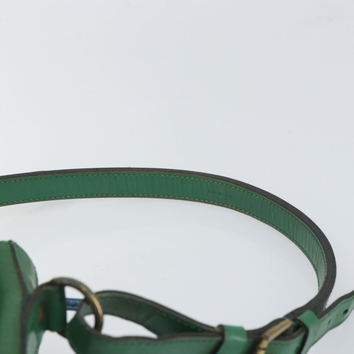 LOUIS VUITTON Epi Petit Noe Shoulder Bag Green M44104 LV Auth 168609