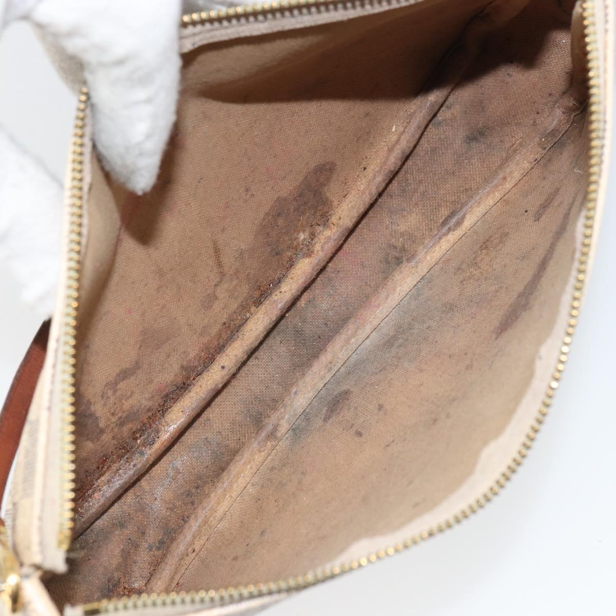 LOUIS VUITTON Damier Azur Pochette Accessoires Pouch N41207 LV Auth 168622