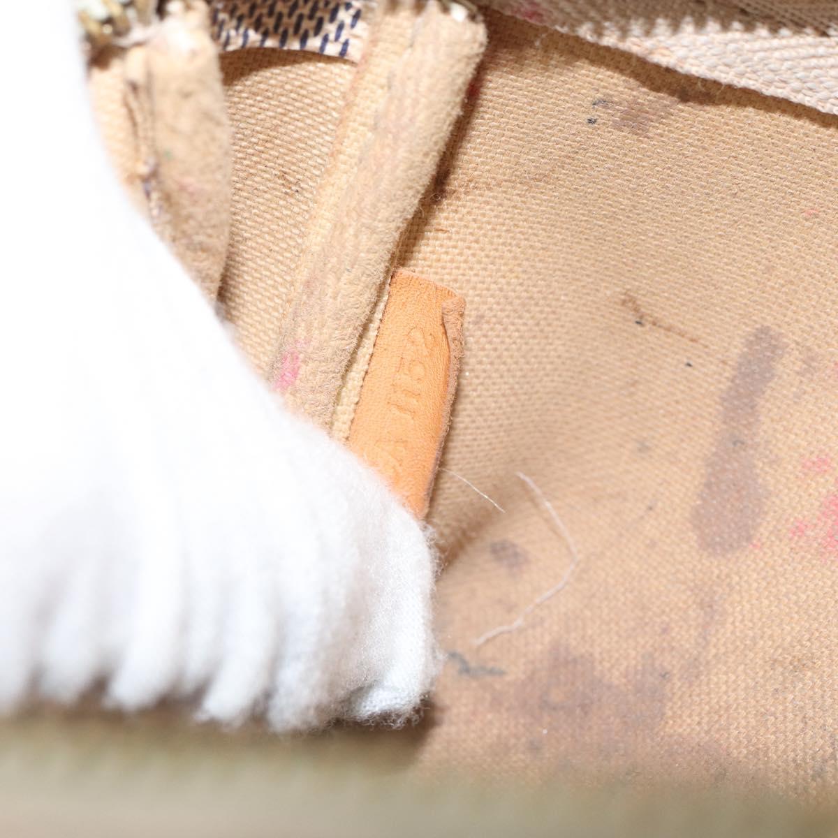 LOUIS VUITTON Damier Azur Pochette Accessoires Pouch N41207 LV Auth 168622