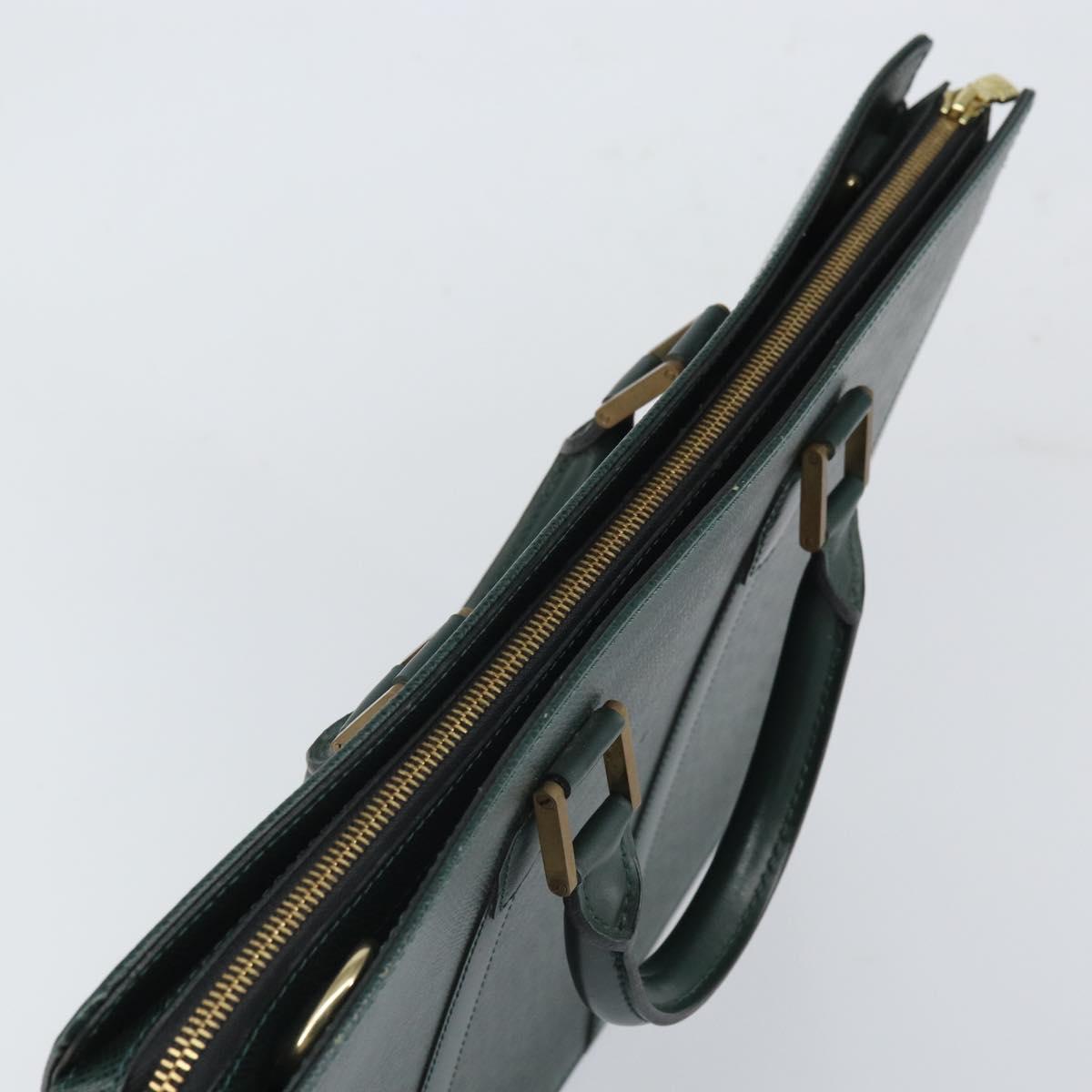 LOUIS VUITTON Taiga Porte Documents Rozan Bag Epicea M30054 LV Auth 168630