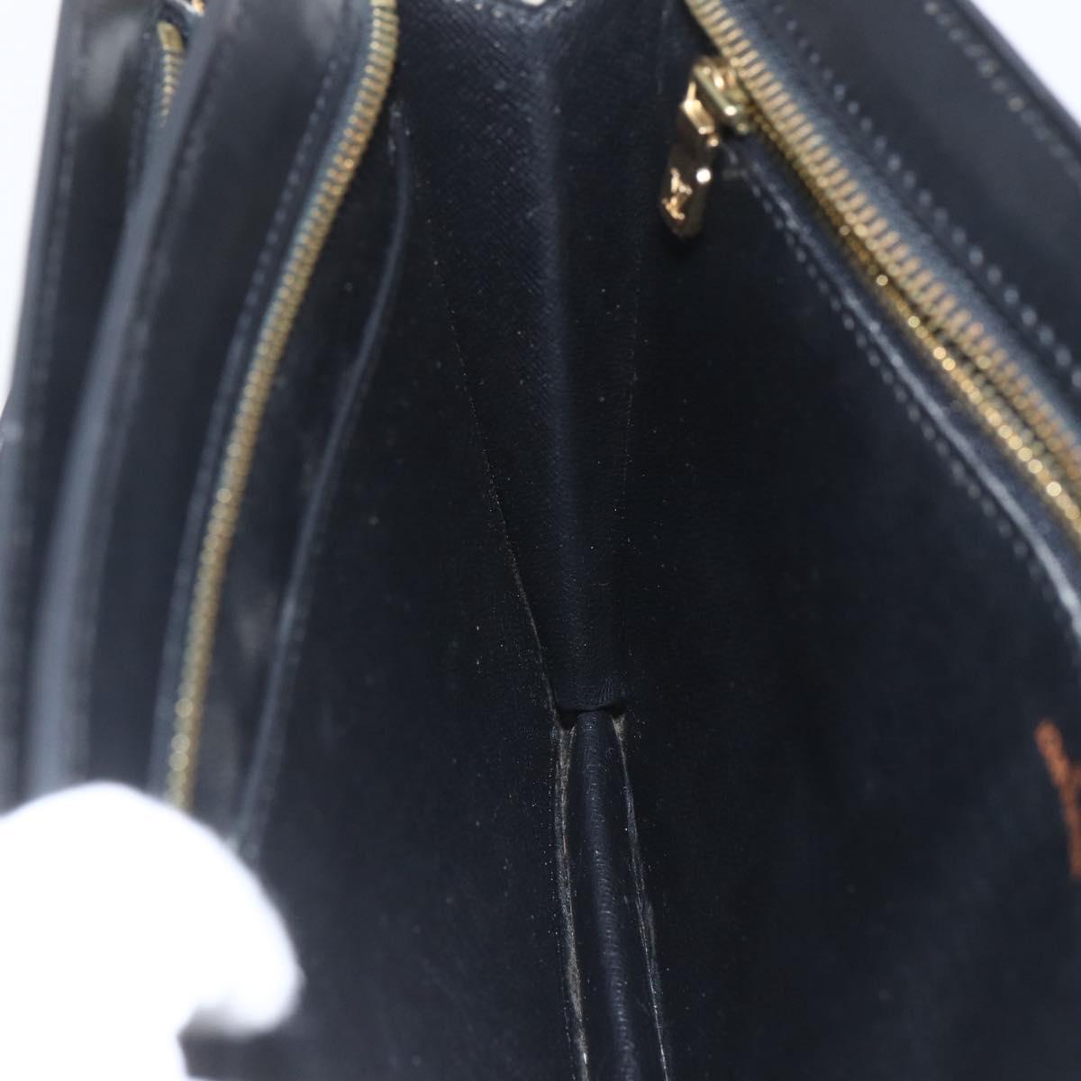 LOUIS VUITTON Epi Angian Shoulder Bag 2way Black M52112 LV Auth 168639