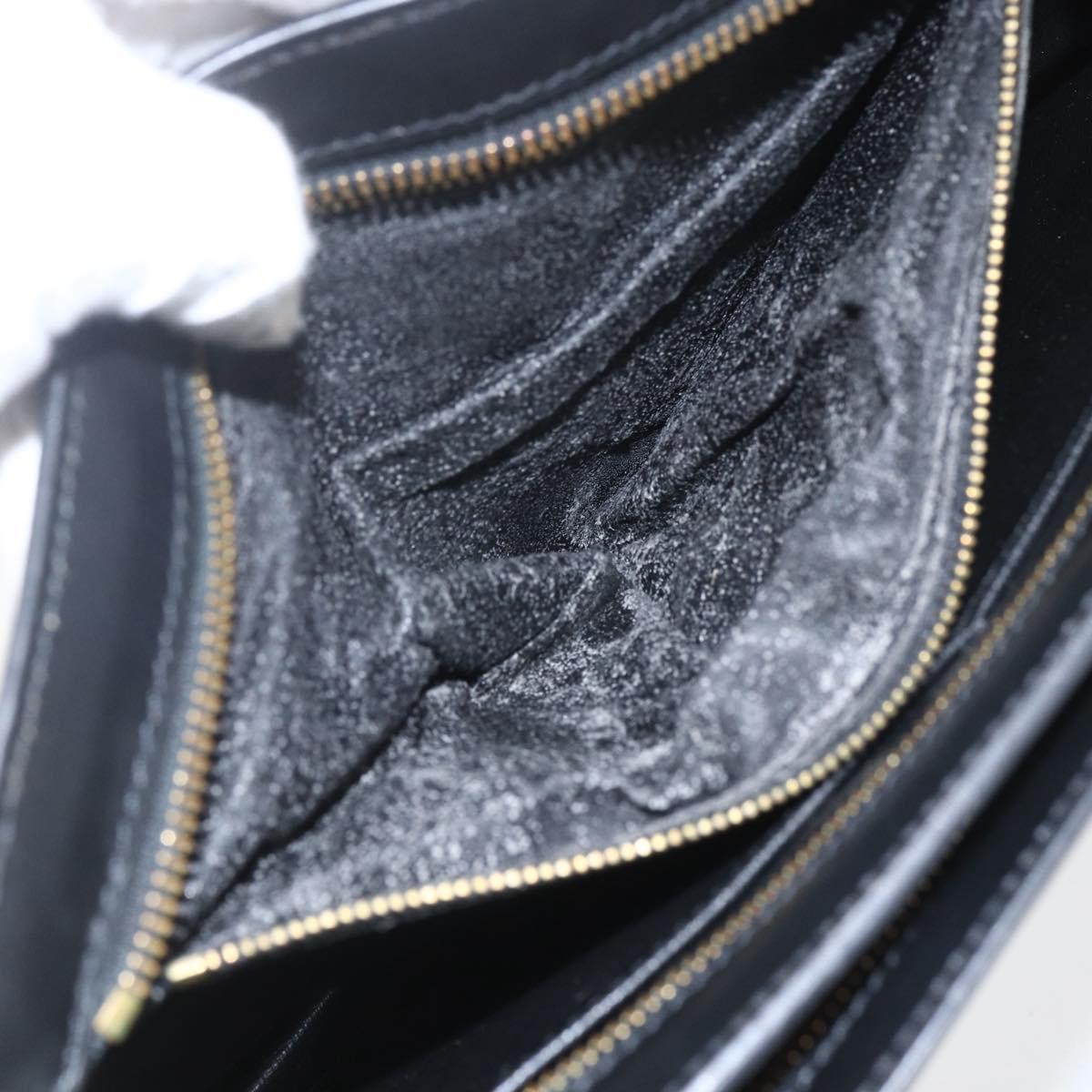 LOUIS VUITTON Epi Angian Shoulder Bag 2way Black M52112 LV Auth 168639