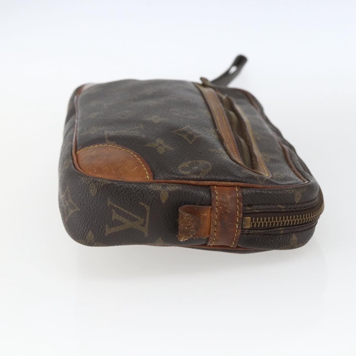 LOUIS VUITTON Monogram Marly Dragonne GM Clutch Bag M51825 LV Auth 168640