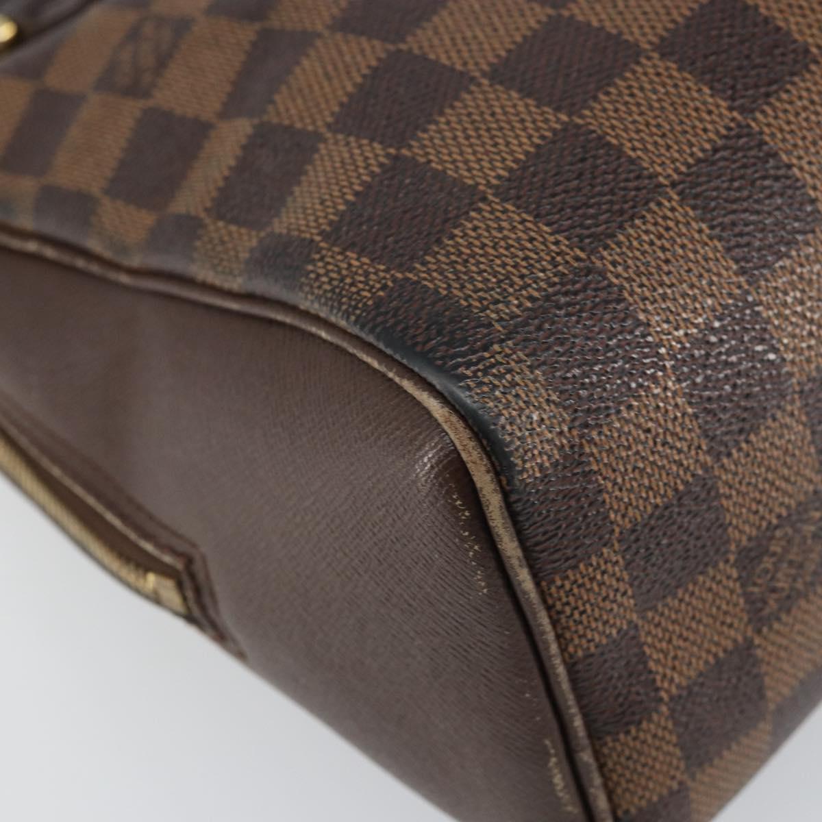 LOUIS VUITTON Damier Ebene Triana Hand Bag N51155 LV Auth 168651