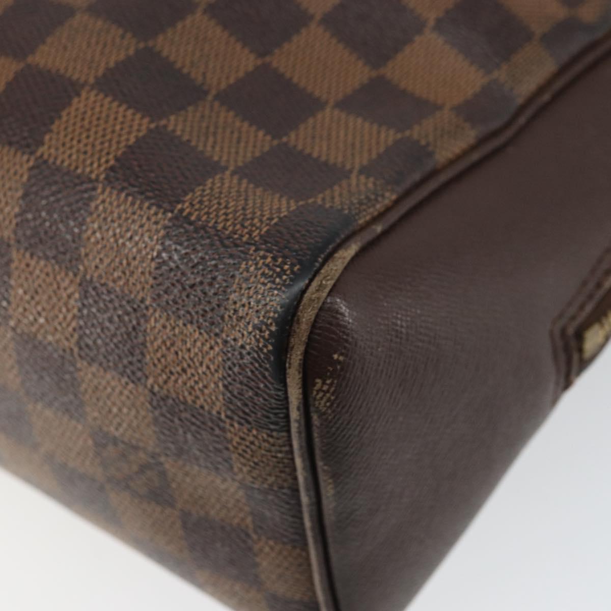 LOUIS VUITTON Damier Ebene Triana Hand Bag N51155 LV Auth 168651
