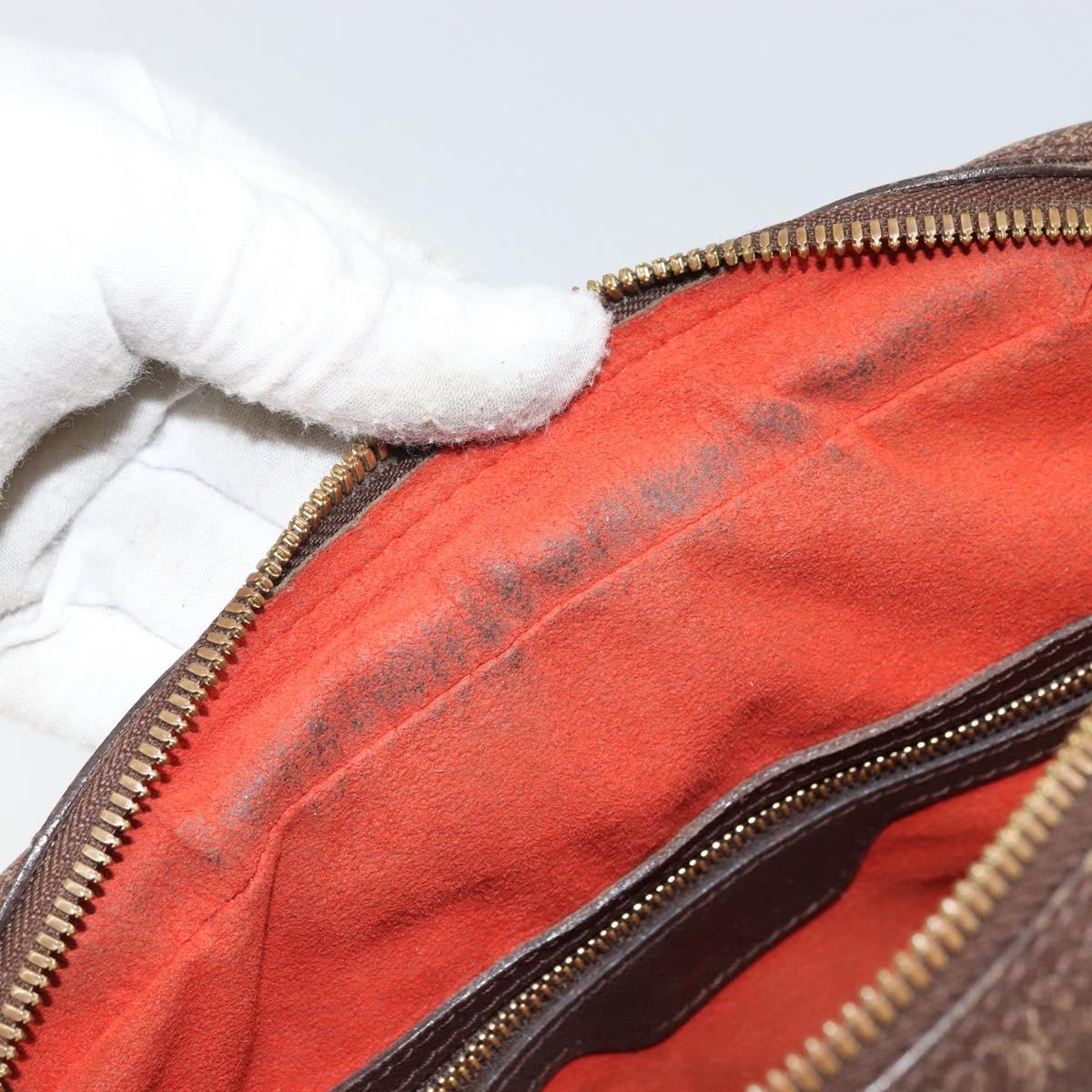 LOUIS VUITTON Damier Ebene Triana Hand Bag N51155 LV Auth 168651