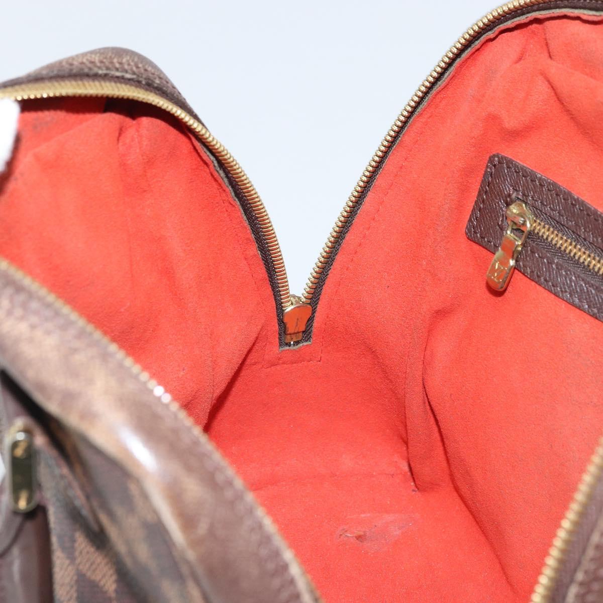 LOUIS VUITTON Damier Ebene Triana Hand Bag N51155 LV Auth 168651