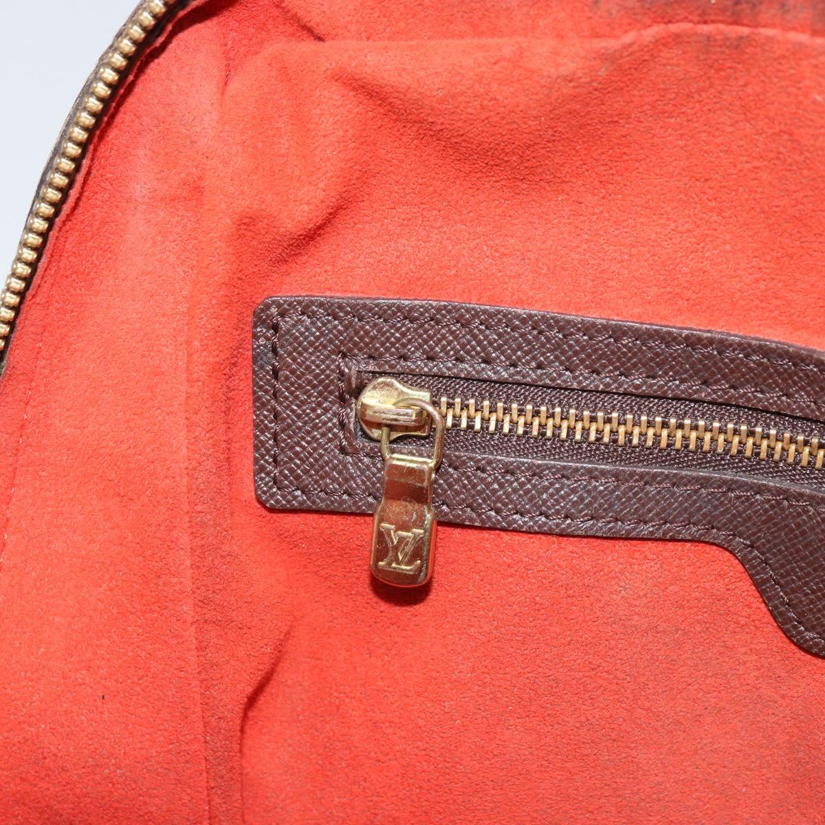 LOUIS VUITTON Damier Ebene Triana Hand Bag N51155 LV Auth 168651