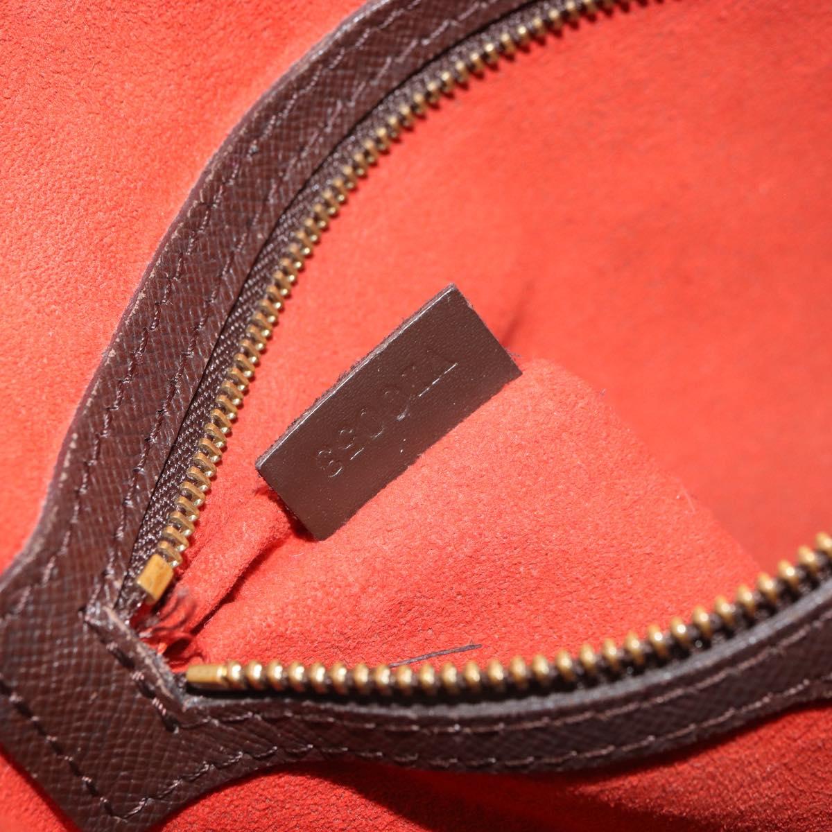 LOUIS VUITTON Damier Ebene Triana Hand Bag N51155 LV Auth 168651