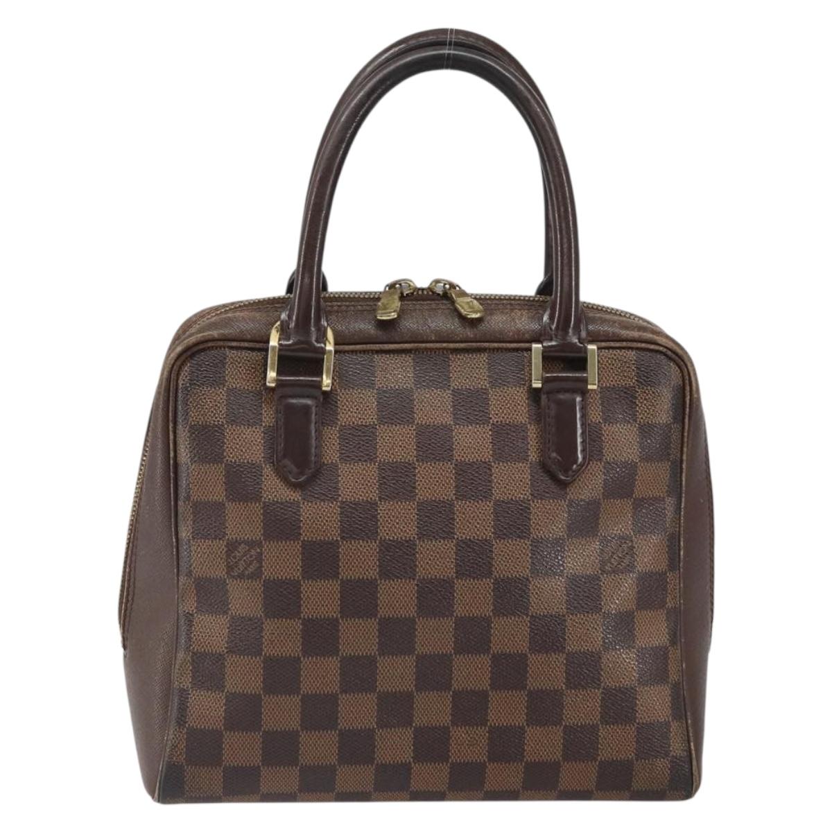 LOUIS VUITTON Damier Ebene Triana Hand Bag N51155 LV Auth 168651