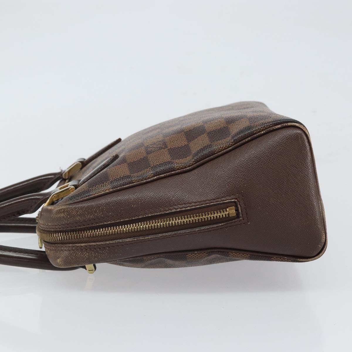 LOUIS VUITTON Damier Ebene Triana Hand Bag N51155 LV Auth 168651