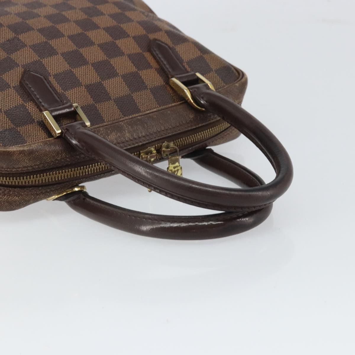 LOUIS VUITTON Damier Ebene Triana Hand Bag N51155 LV Auth 168651