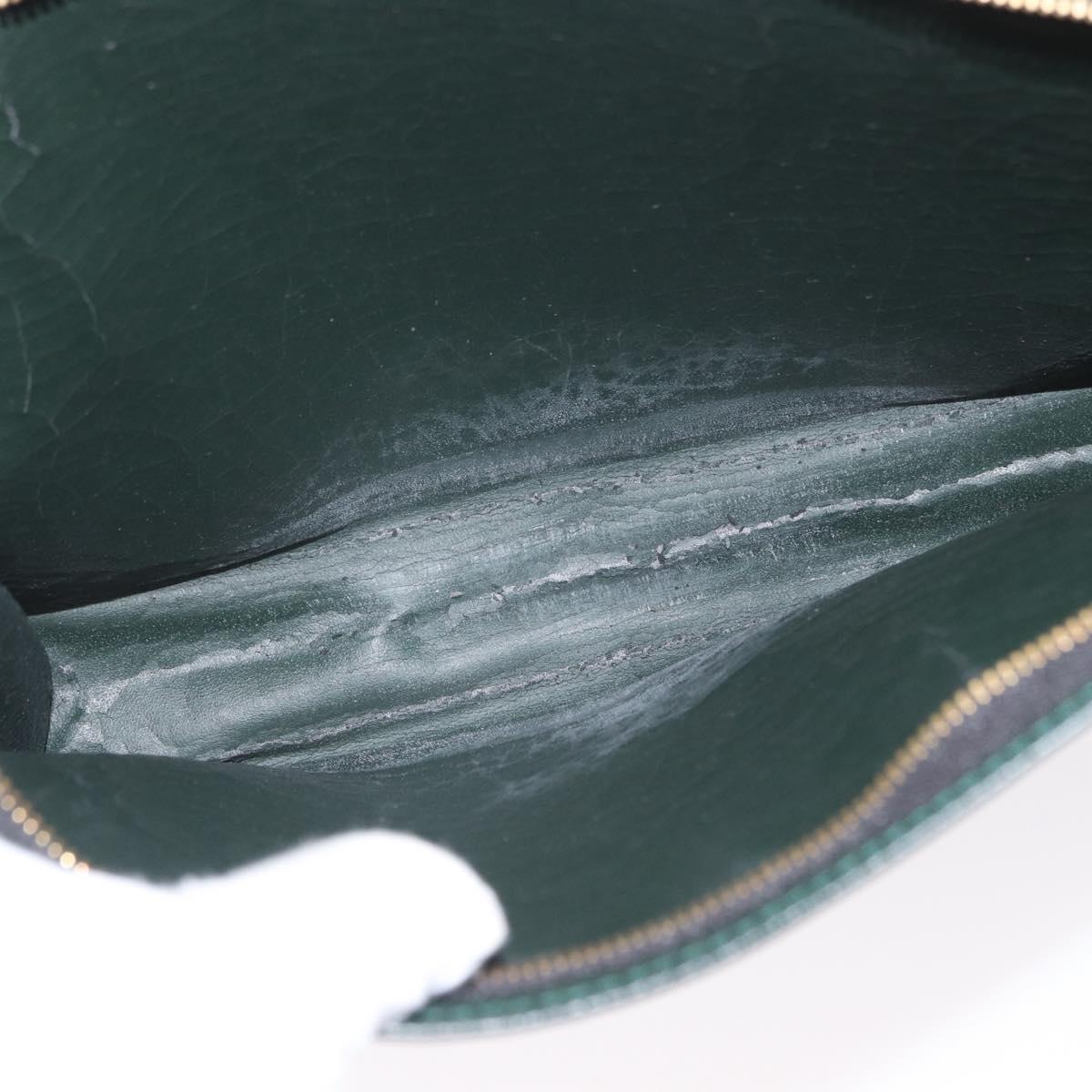 LOUIS VUITTON Taiga Poche Toilette 26 Pouch Epicea LV Auth 168673